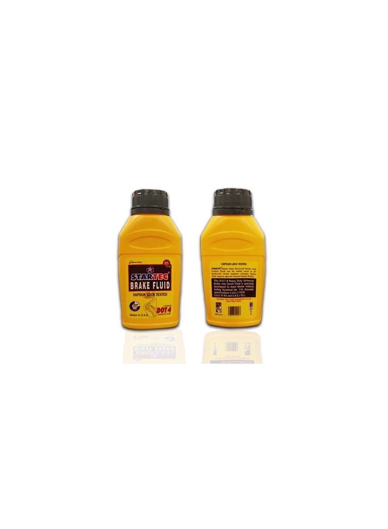 Star Tech STARTEC DOT 4 Brake Fluid, Heavy Duty Universal Brake and Clutch Fluid, Vapour Lock Tested, Made in U.A.E. (Combo Offer 4 Pcs) - Image 2